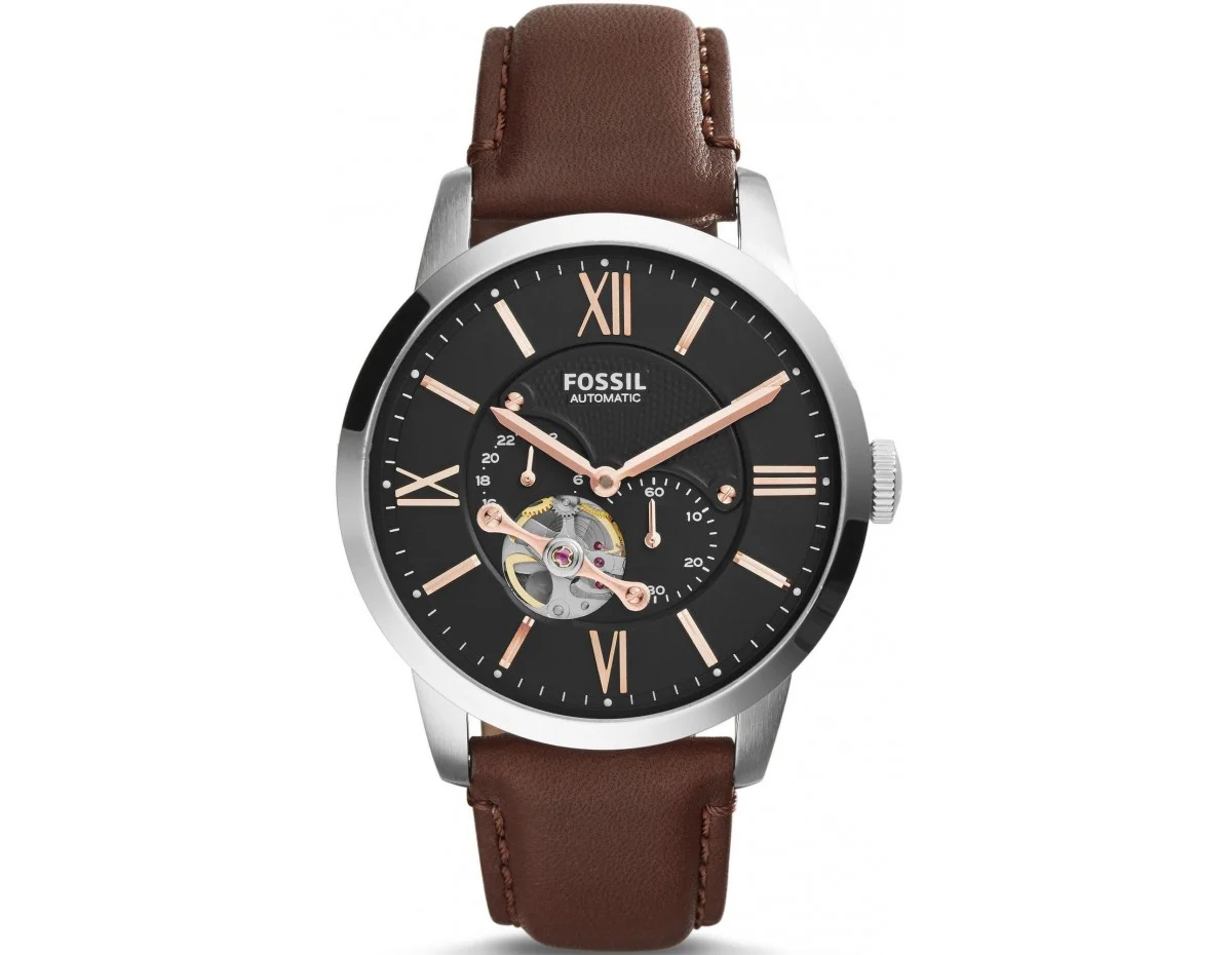 Fossil ME3061 Townsman Brown Leather strap Watch