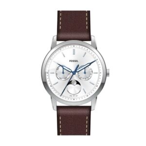 Fossil FS5905 Neutra Moonphase Multifunction Brown Leather Watch