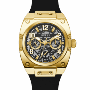 GUESS GW0569G2 43mm Watch black silicone strap