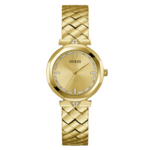 GUESS GW0613L2 Gold Dial with crystals Watch