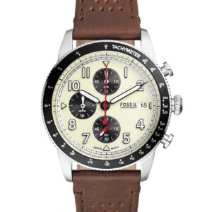 Fossil FS6042 Sport Tourer Chronograph Brown Leather Watch