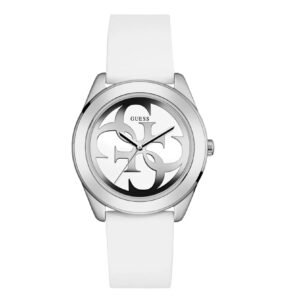 GUESS W0911L1 Women's watch white silicone strap