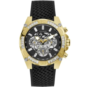 GUESS GW0333G2 Men's Multifunction Stainless Steel Watch