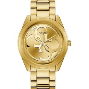 GUESS W1082L2 G-Twist gold dial Watch For Women