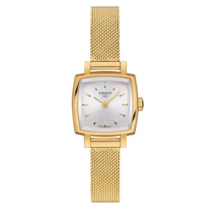 Tissot T058.109.33.031.00 Lovely Square Gold White Dial