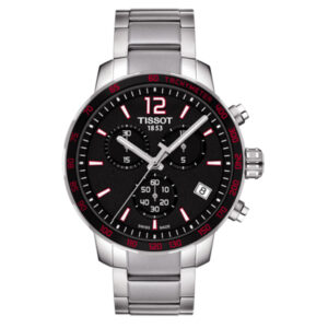 Tissot T095.417.11.057.00 Quickster Silver Black&Red