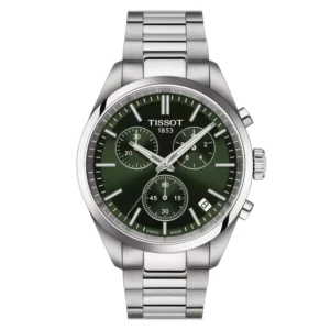 Tissot T150.417.11.091.00 PR 100 Chronograph Green Dial