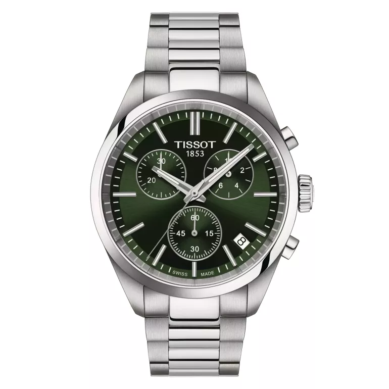 Tissot T150.417.11.091.00 PR 100 Chronograph Green Dial