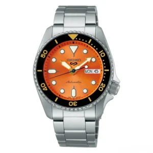 Seiko SRPD59K1 5 Sports Orange&Silver
