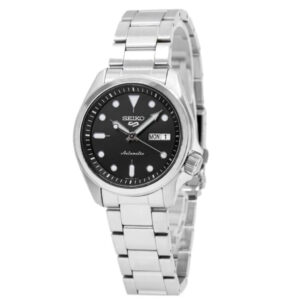 Seiko 5 Sports SRPE55K1 Black Dial Stainless Steel Watch for Men