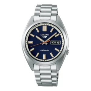 Seiko 5 Sports SRPK87K1 Blue Dial Stainless Steel Watch for Men