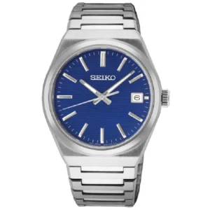 SEIKO SUR555P1 Blue Dial Stainless Steel Silver Watch for Men