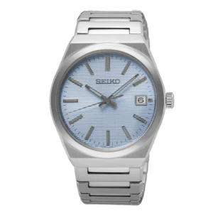Seiko SUR599P1 Light Blue Dial Stainless Steel Watch for Men
