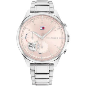 Tommy Hilfiger TH1782414 Quinn Pink Open-Heart Stainless Steel Watch for Women