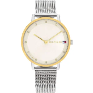 Tommy Hilfiger TH1782667 Pippa Champagne Dial Two-Tone Watch for Women